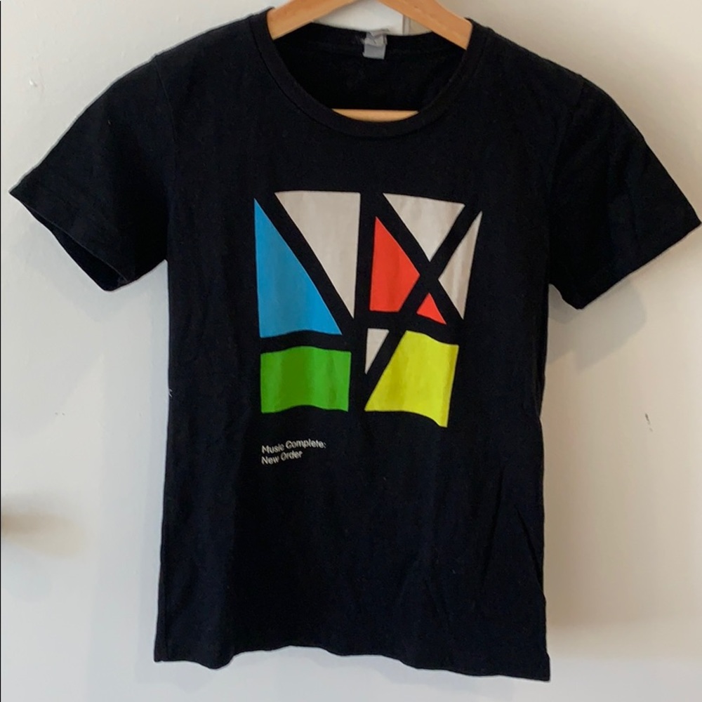 NEW ORDER CONCERT T-SHIRT 2016